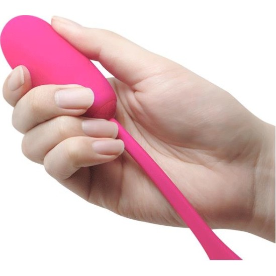Prettylove Vibrating Egg Julius USB Silicone Pink