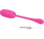Prettylove Vibrating Egg Julius USB Silicone Pink