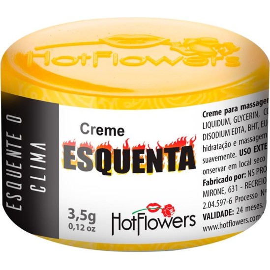 Hot Flowers Stimulating cream heat effect unisex