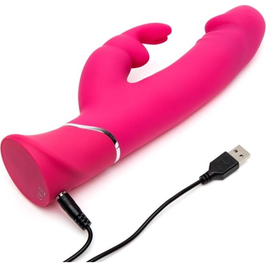 Happy Rabbit Realistic Dual Density Rabbit Vibe Pink