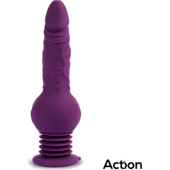 Action Booster Ultra Jet Thruster Vibrator with Powerfull Suction Cup