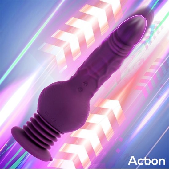 Action Booster Ultra Jet Thruster Vibrator with Powerfull Suction Cup