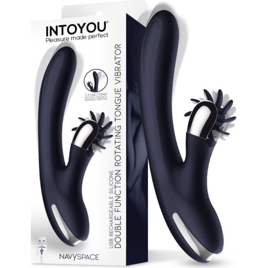Intoyou Navyspace Vibe with Rotating Tongues Blue