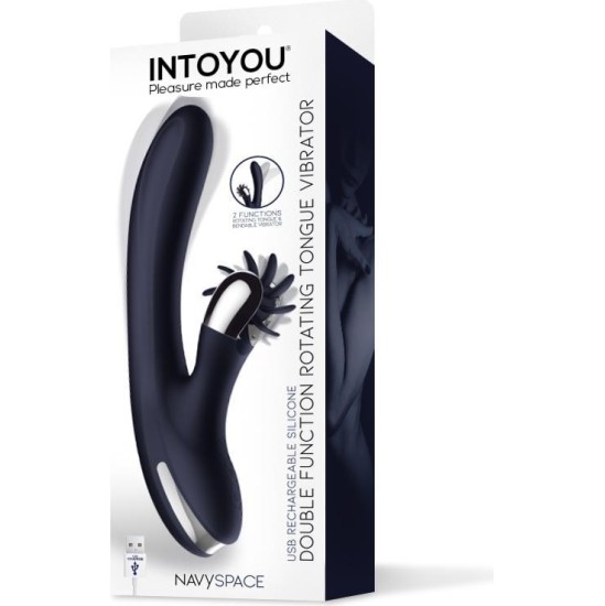 Intoyou Navyspace Vibe with Rotating Tongues Blue