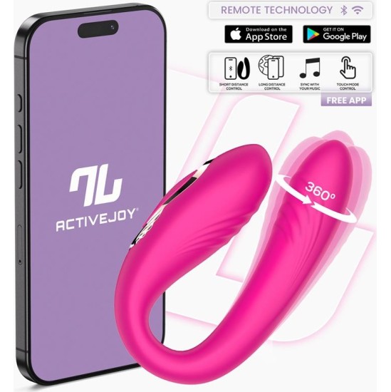 Intoyou App Series Couty Couples Toy 360? Oscilation with APP