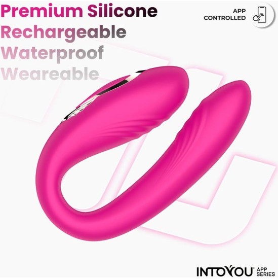 Intoyou App Series Couty Couples Toy 360? Oscilation with APP