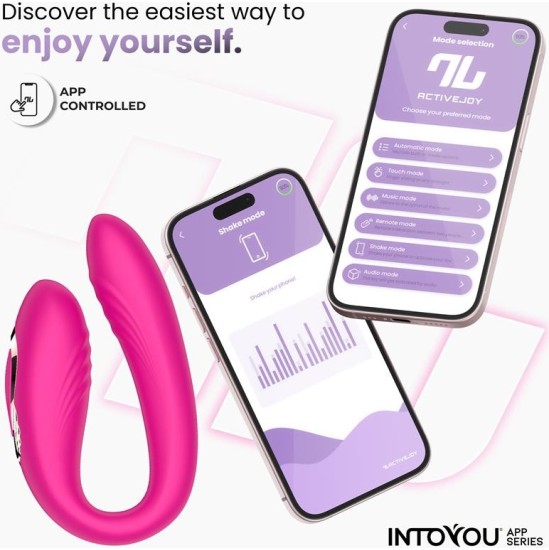 Intoyou App Series Couty Couples Toy 360? Oscilation with APP