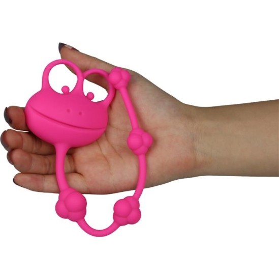 Lovetoy Anal Beads Frog Pink