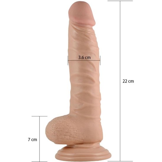 Lovetoy Dildo Real Extreme 8.5 Flesh
