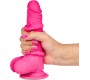 Liketrue Slidy Realistic Dildo Dual Layer Retractable and Adjustable 7