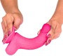 Liketrue Slidy Realistic Dildo Dual Layer Retractable and Adjustable 7