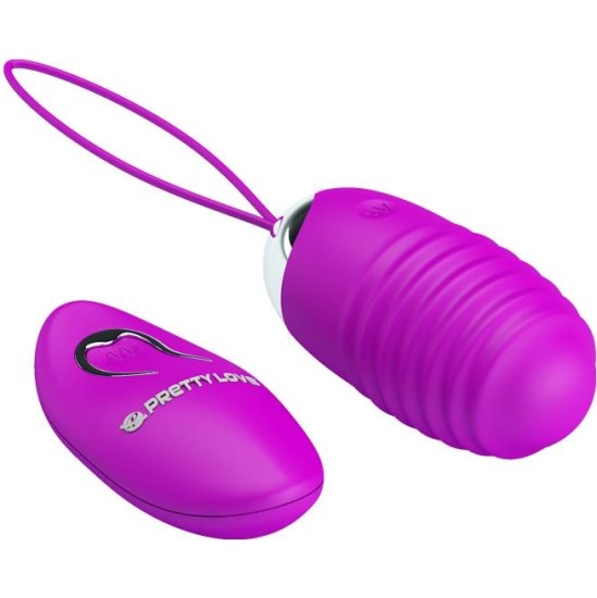 Prettylove Vibrating Egg Jessica USB Purple