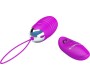 Prettylove Vibrating Egg Jessica USB Purple