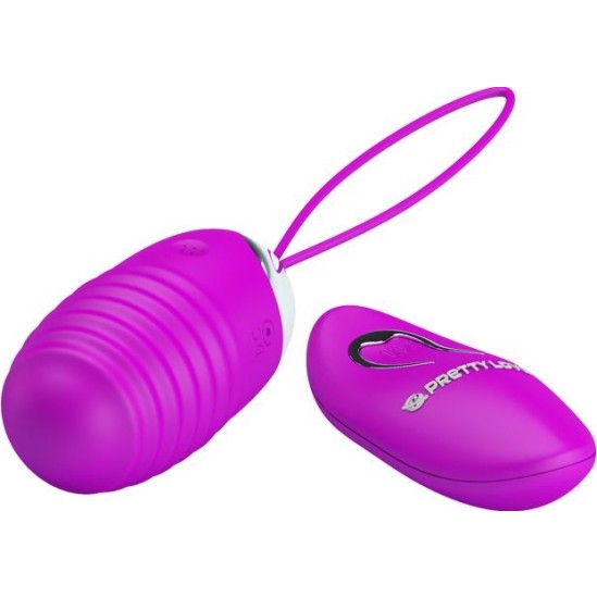 Prettylove Vibrating Egg Jessica USB Purple