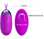 Prettylove Vibrating Egg Jessica USB Purple