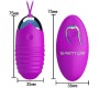 Prettylove Vibrating Egg Jessica USB Purple