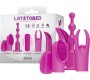 Latetobed 4Fun Vibrating Bullet and 4 Sleeves USB Waterproof Silicone