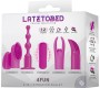 Latetobed 4Fun Vibrating Bullet and 4 Sleeves USB Waterproof Silicone