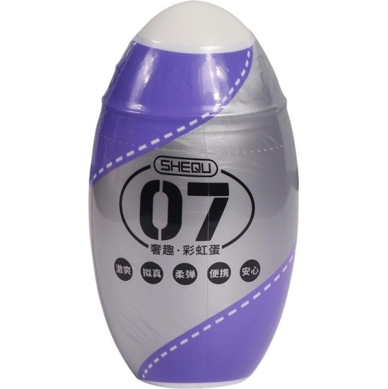 Shequ Masturbator Rainbow Purple