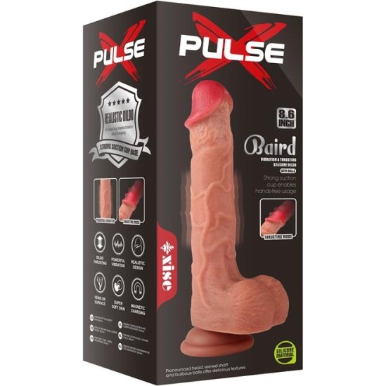 Xise Baird Dildo with Thrusting and Vibration 8