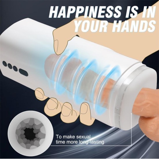 Juicy Lamour Carrie Masturbator with Thrusting and Vibrating