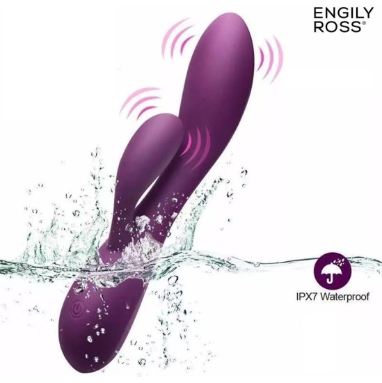 Engily Ross Bacall 3.0 Vibe Injected Liquified Silicone Double Motor USB