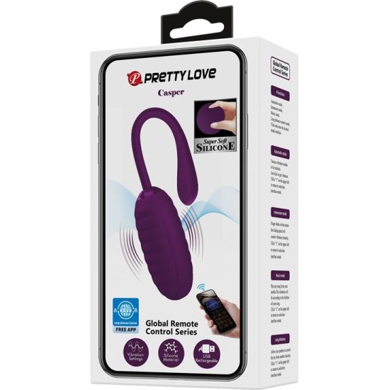 Prettylove Casper Vibrating Egg with App