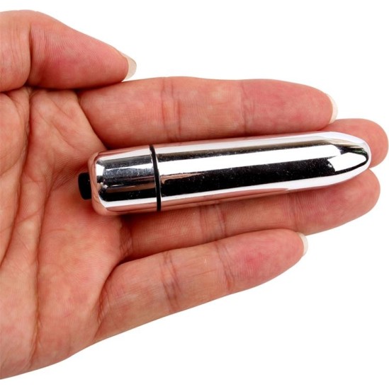 Chisa Vibrating Bullet Please Do Me Love 5.8 x 1.8 cm Silver