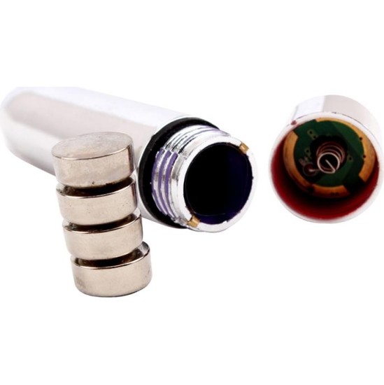 Chisa Vibrating Bullet Please Do Me Love 5.8 x 1.8 cm Silver