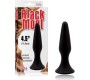 Chisa Butt Plug 12.5 x 3.1 cm Silicone Black