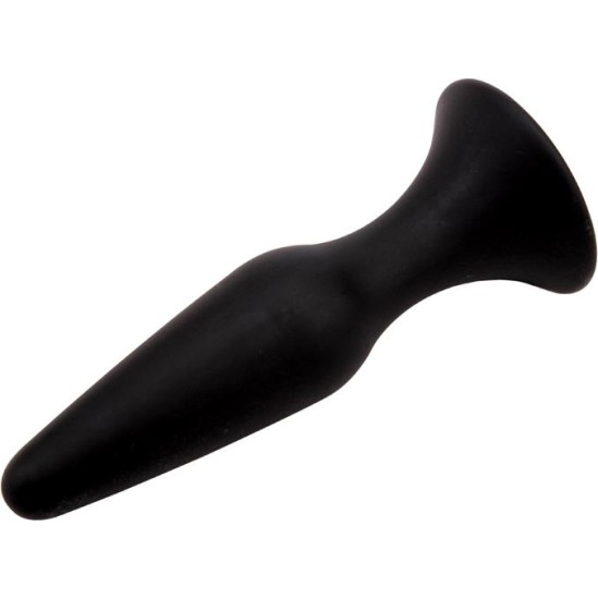 Chisa Butt Plug 12.5 x 3.1 cm Silicone Black