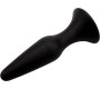 Chisa Butt Plug 12.5 x 3.1 cm Silicone Black