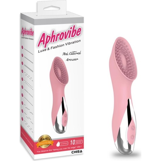 Chisa Clitoral Arouser Aphrovibe Silicone Pink