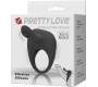 Prettylove Pretty Love Anillo Vibrador Tonguo Negro