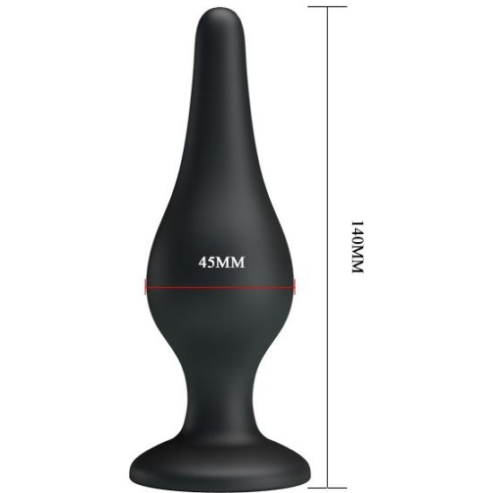 Prettylove Silicone Butt Plug 14 cm