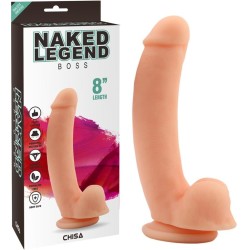 Chisa Dildo Boss 20.5 x 4.1 cm Silicone Flesh
