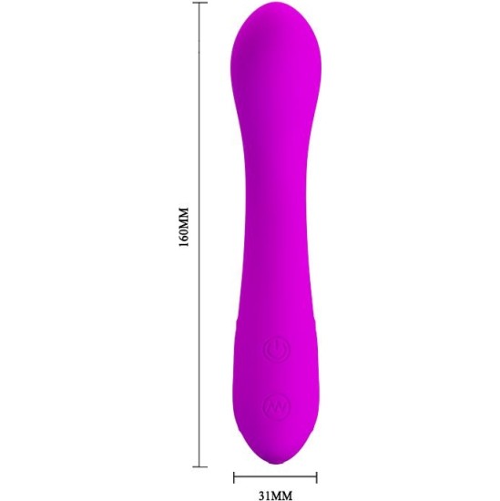Prettylove High Grade Vibrator Tony Purple