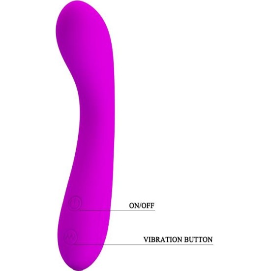 Prettylove High Grade Vibrator Tony Purple