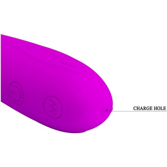 Prettylove High Grade Vibrator Tony Purple