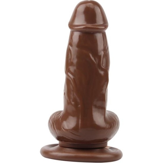 Chisa Dildo Jumbo Jack 6 Vibrating Dildo-Brown