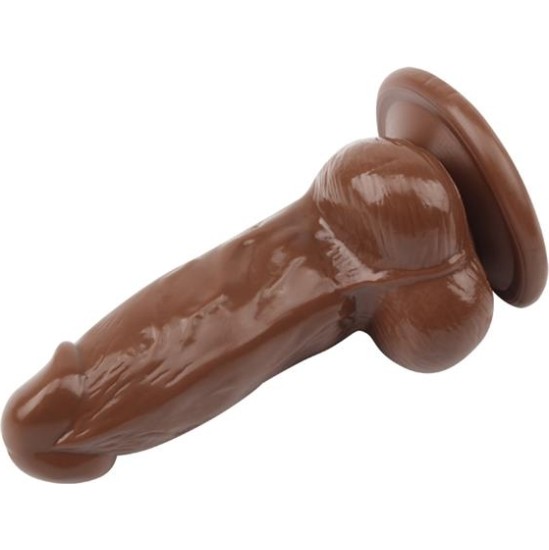 Chisa Dildo Jumbo Jack 6 Vibrating Dildo-Brown