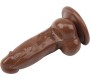 Chisa Dildo Jumbo Jack 6 Vibrating Dildo-Brown