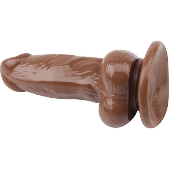 Chisa Dildo Jumbo Jack 6 Vibrating Dildo-Brown