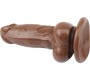 Chisa Dildo Jumbo Jack 6 Vibrating Dildo-Brown