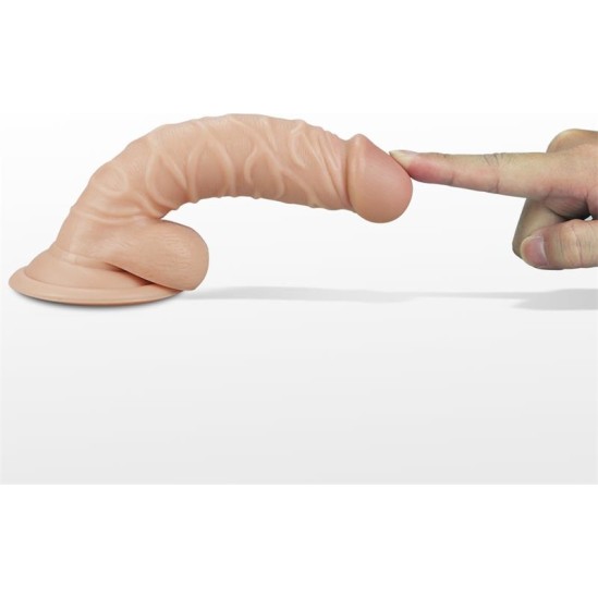 Lovetoy Dildo Real Extreme with Vibration 7.5 Flesh