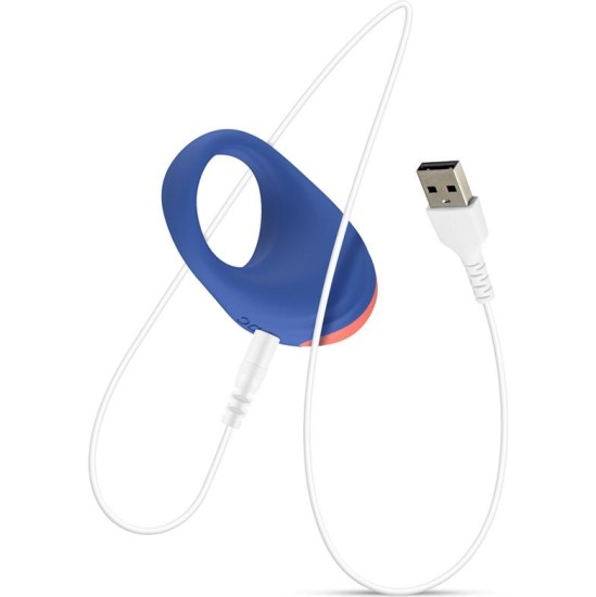 Feelztoys Rring Dinner Date Penis Ring with Vibration USB Silicone