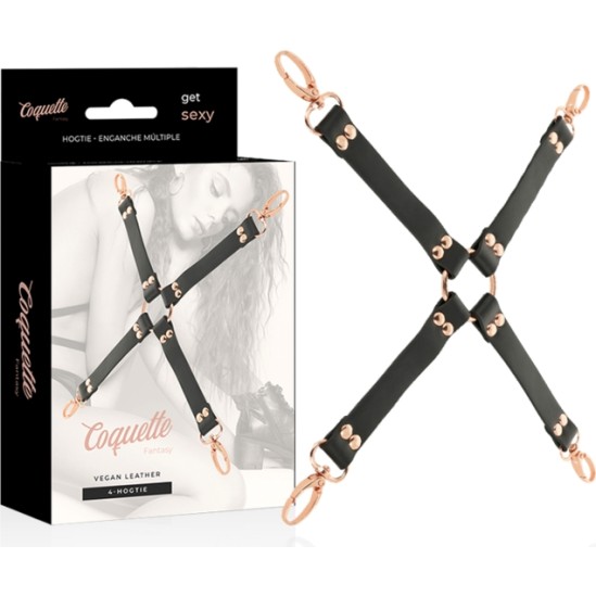 Coquette Fantasy COQUETTE CHIC DESIRE - FANTASY VEGAN LEATHER HOG TIE