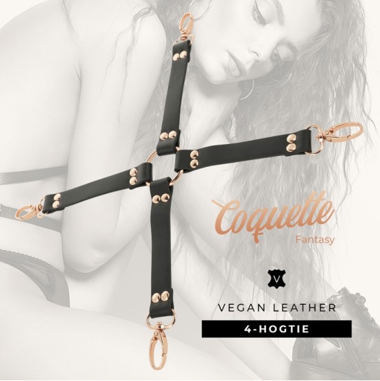 Coquette Fantasy COQUETTE CHIC DESIRE - FANTASY VEGAN LEATHER HOG TIE