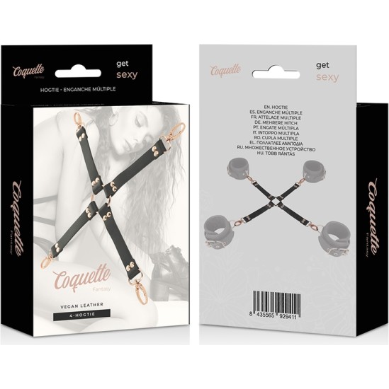 Coquette Fantasy COQUETTE CHIC DESIRE - FANTASY VEGAN LEATHER HOG TIE