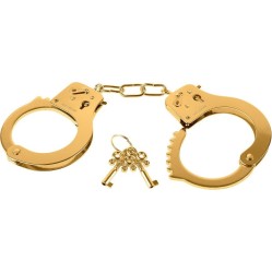 Fetish Fantasy Gold METAL CUFFS